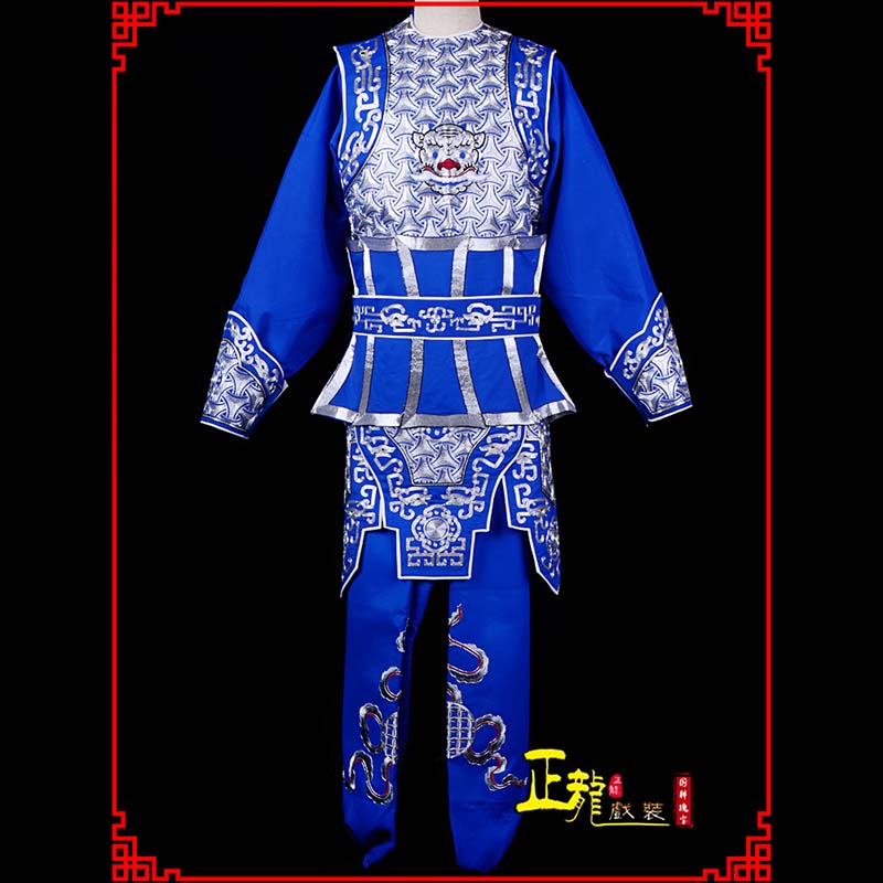 东安武生戏服云肩侉子男兵衣